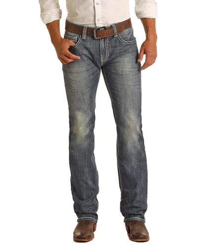 Rock & Roll Reflex Pistol Jean 28X30 Dark Wash
