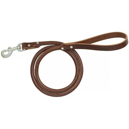 Weaver Bridle Leather Rolled Leash