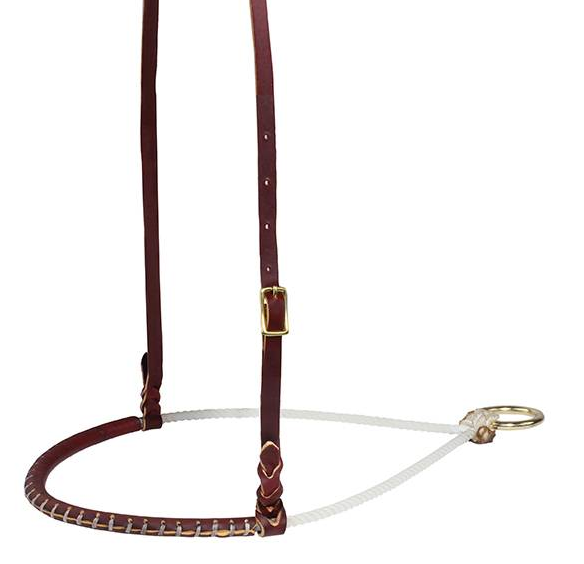 Hand Laced 1/4" Rope Noseband