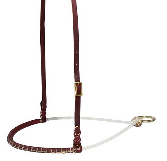 Hand Laced 1/4" Rope Noseband