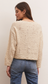 Z Supply Rowe Distressed White Sweater
