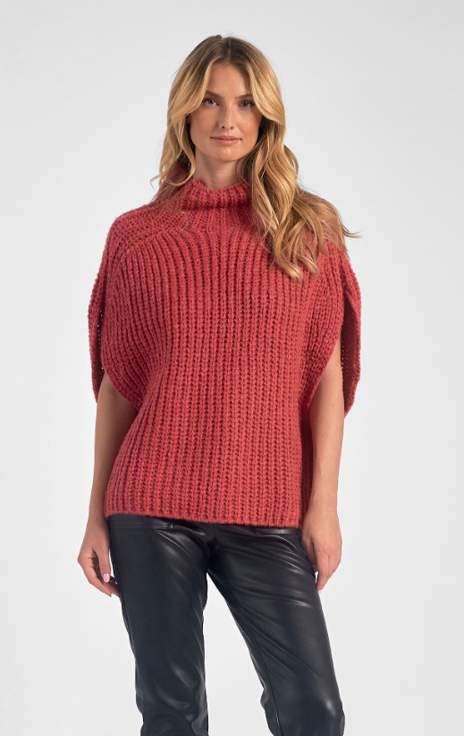 Elan 7 Sweater Turtleneck Short Sleeve SW10839