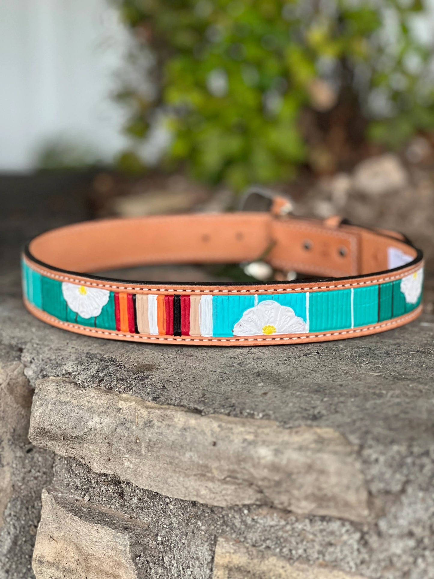 Alamo Saddlery Serape Daisy Belt