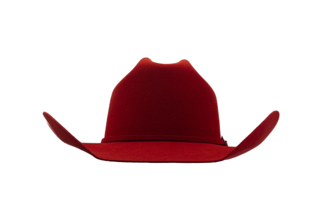 Pro Hats Stampede Red Cattleman Hat