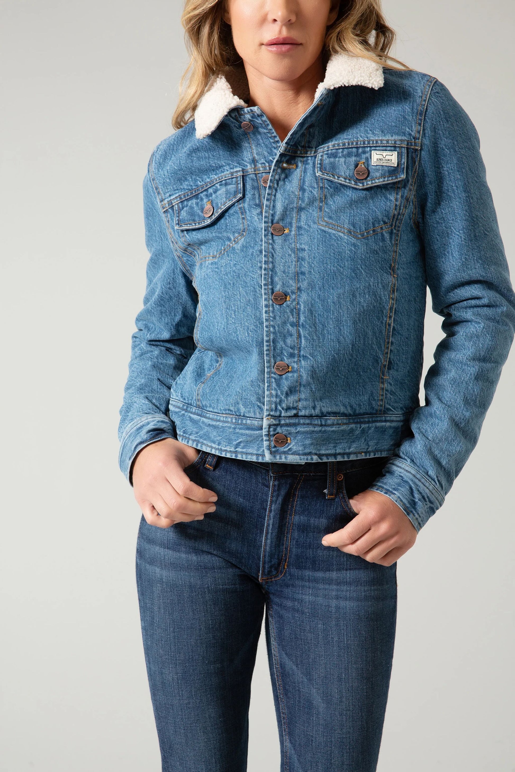 Kimes Winslow Sherpa Denim Jacket