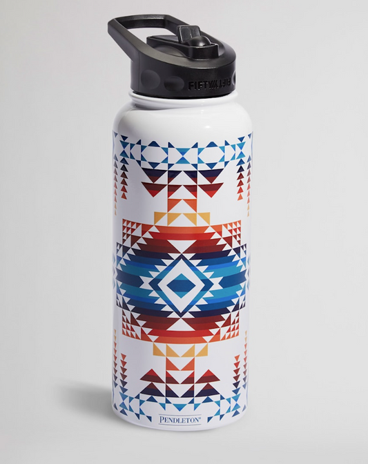 Pendleton Insulated 34oz Bottle Pilot Rock Ivory